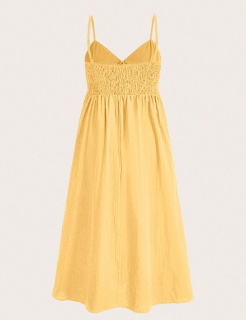 Rochie medie SHEIN, galben