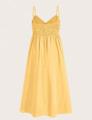 Rochie medie SHEIN, galben
