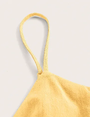 Rochie medie SHEIN, galben