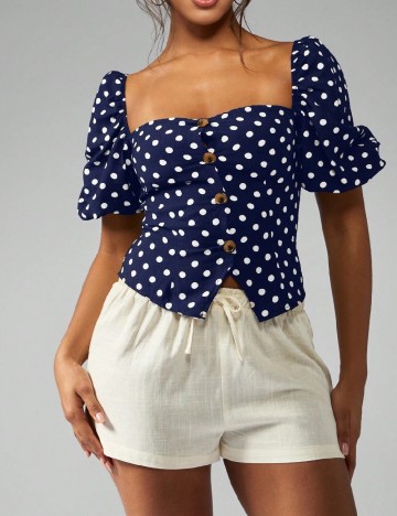 Top Missguided, bleumarin