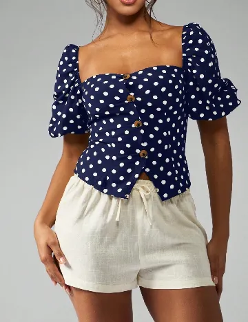 Top Missguided, bleumarin