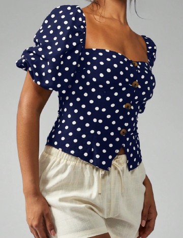 Top Missguided, bleumarin