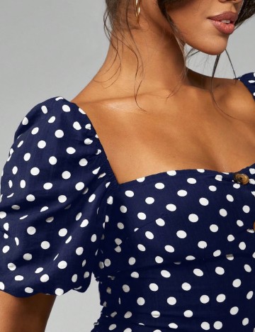 Top Missguided, bleumarin