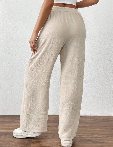 Pantaloni SHEIN, crem