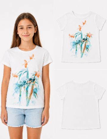Tricou Zara, alb