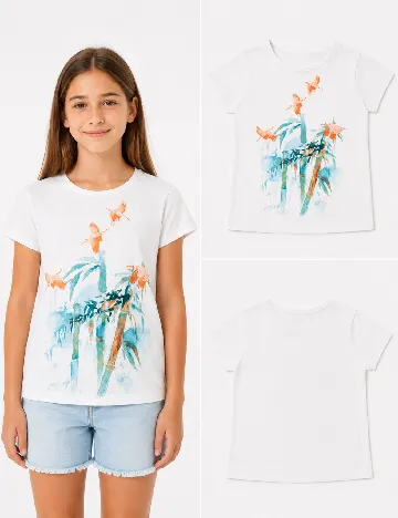 Tricou Zara, alb