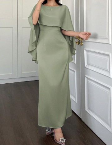 Rochie lunga SHEIN, verde