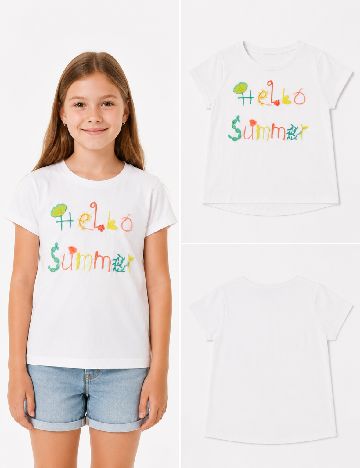 Tricou Zara, alb