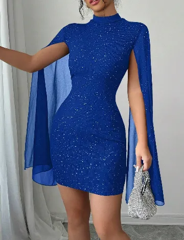 Rochie scurta SHEIN, albastru