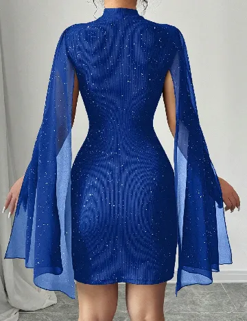 Rochie scurta SHEIN, albastru