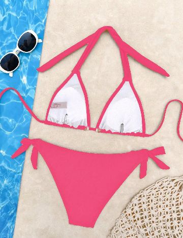 Costum de baie SHEIN, roz