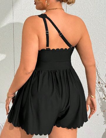 Costum de baie SHEIN CURVE, negru