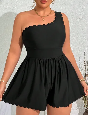 Costum de baie SHEIN CURVE, negru