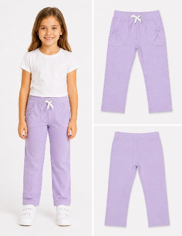 Pantaloni Zara, mov