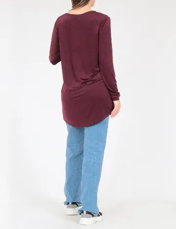 Bluza Zara, pruna