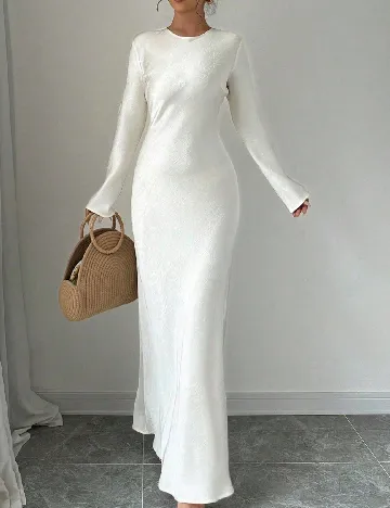 Rochie lunga SHEIN, alb
