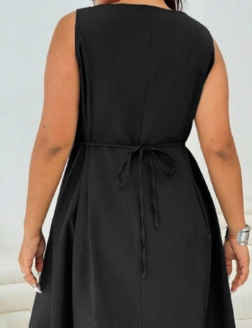 Rochie lunga SHEIN CURVE, negru