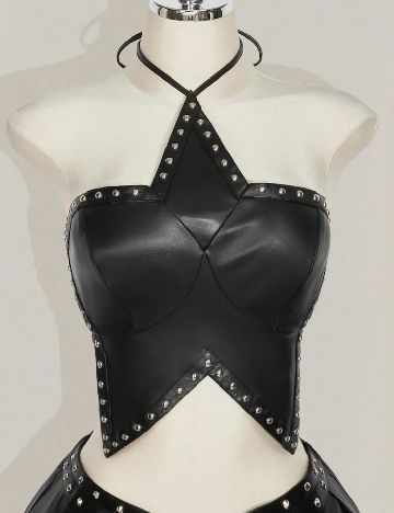 Top SHEIN CURVE, negru