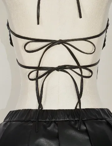 Top SHEIN CURVE, negru