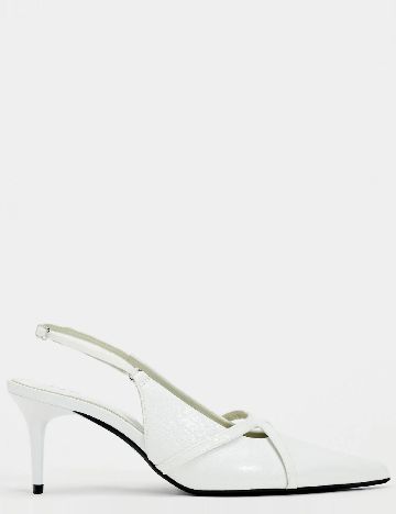 Pantofi Zara, alb