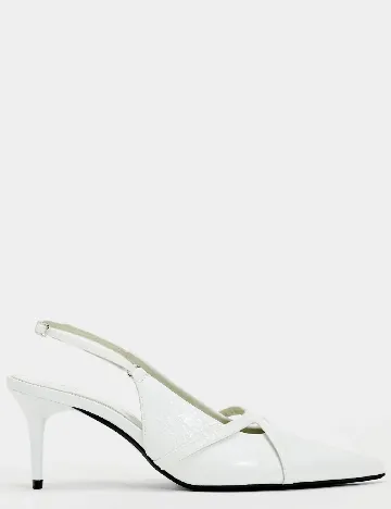 Pantofi Zara, alb