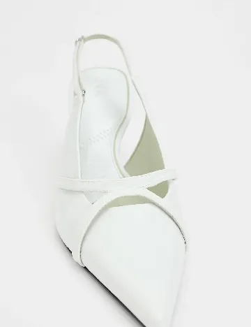 Pantofi Zara, alb