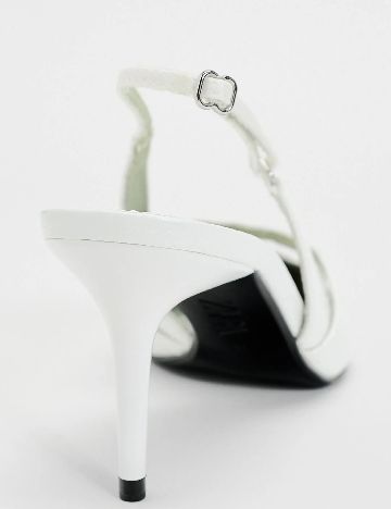 Pantofi Zara, alb
