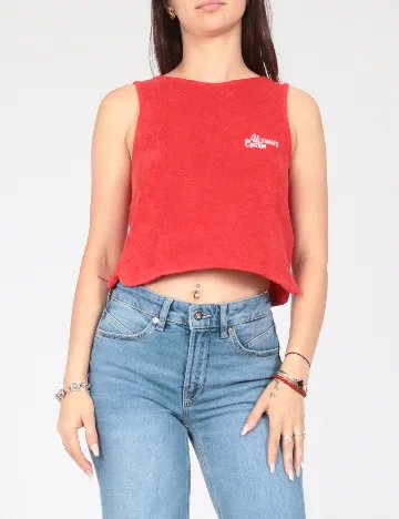 Top Zara, rosu