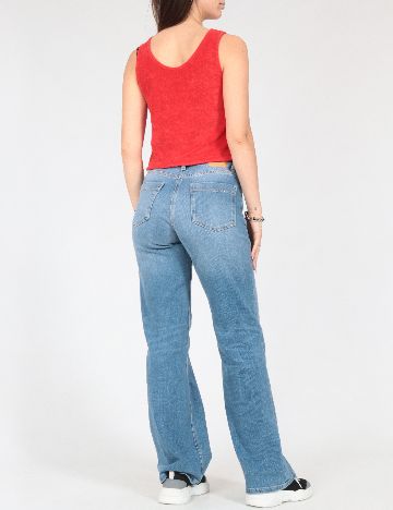 Top Zara, rosu