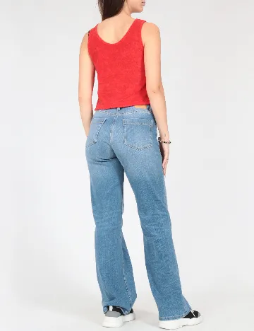 Top Zara, rosu
