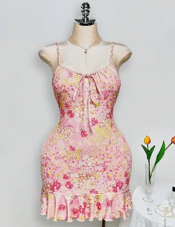Rochie scurta SHEIN CURVE, floral