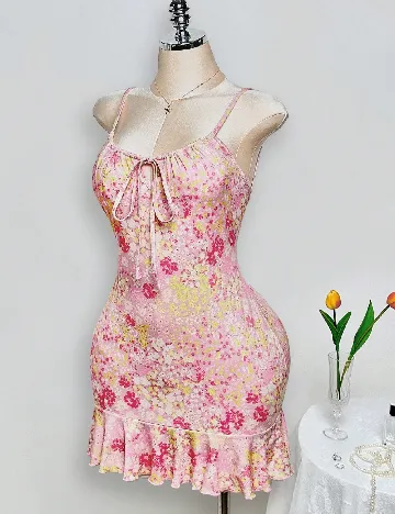 Rochie scurta SHEIN CURVE, floral