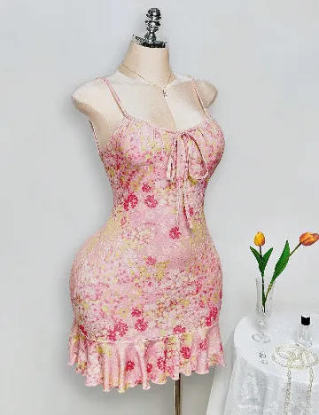Rochie scurta SHEIN CURVE, floral