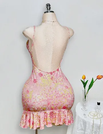 Rochie scurta SHEIN CURVE, floral