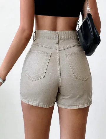 Fusta pantalon SHEIN, bej