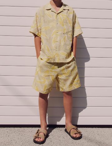 Pantaloni scurti Zara, bej