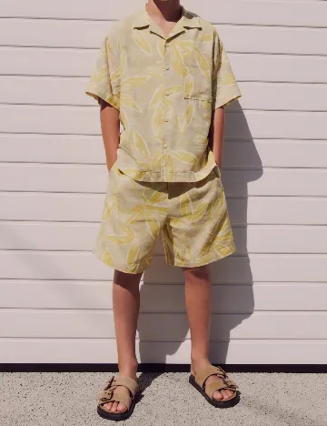Pantaloni scurti Zara, bej