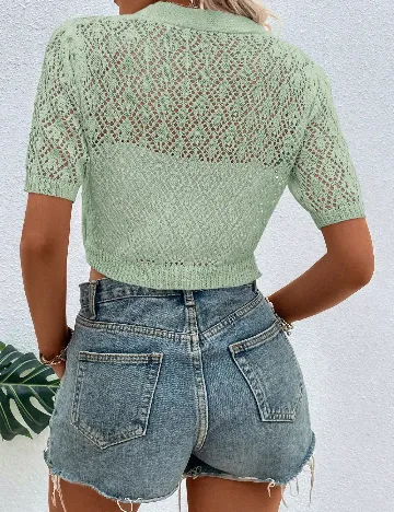 Cardigan SHEIN, verde