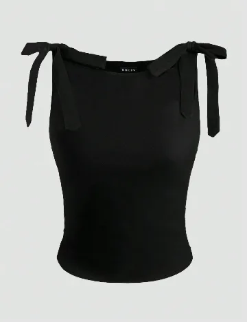 Top SHEIN, negru