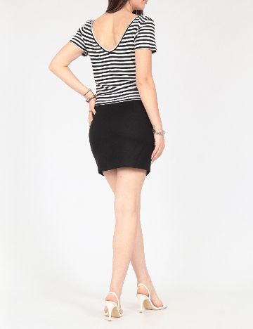 Fusta Zara, negru