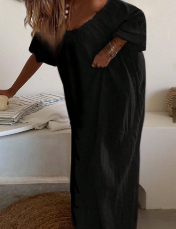 Rochie lunga SHEIN, negru