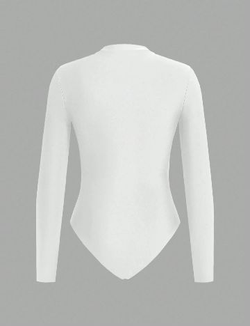 Costum de baie SHEIN, alb