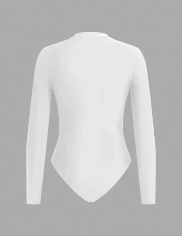 Costum de baie SHEIN, alb