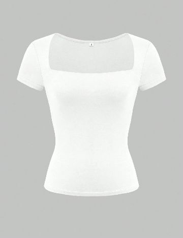 Tricou SHEIN, alb