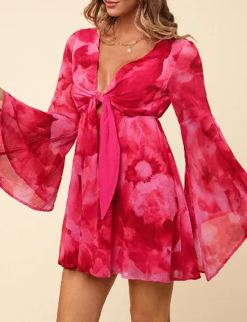 Rochie scurta SHEIN, roz