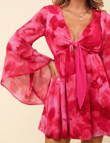 Rochie scurta SHEIN, roz