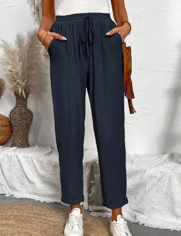 Pantaloni SHEIN, albastru