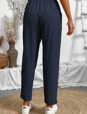 Pantaloni SHEIN, albastru