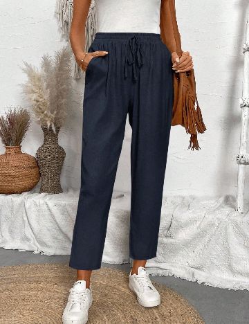 Pantaloni SHEIN, albastru