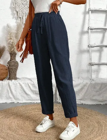 Pantaloni SHEIN, albastru